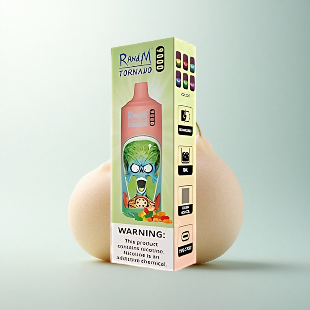 RandM Fumot Tornado 9000 Puffs Ourson Gélifié 9000 Bouffées 18 mL Mesh