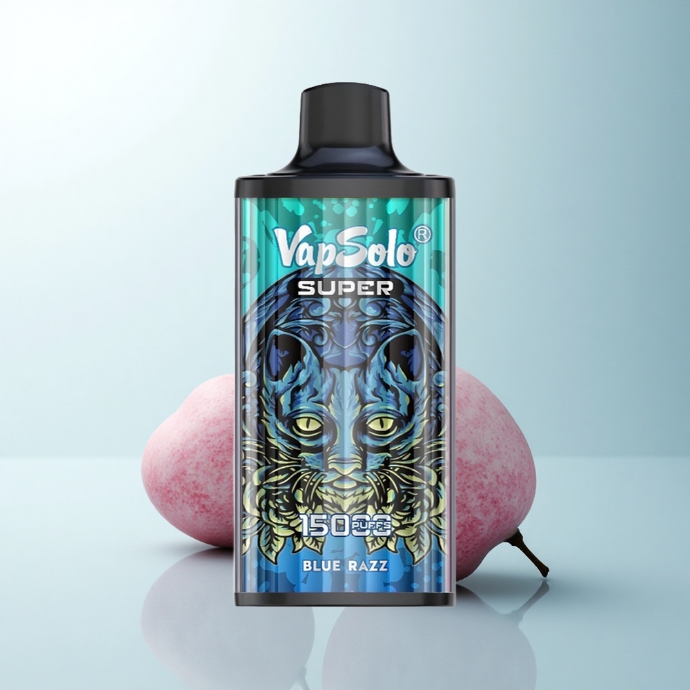 Vapsolo Super 15000 Puffs Bleu Framboise Type-C 850mAh