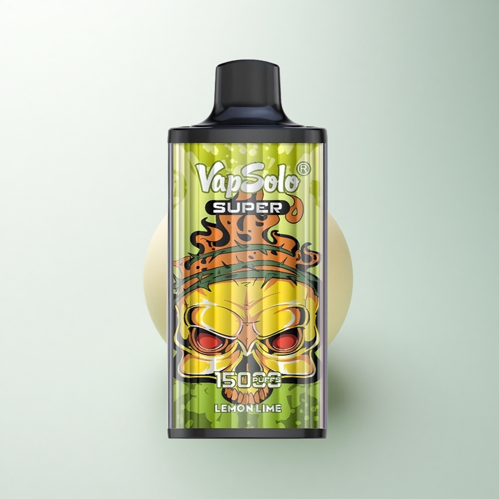 Vapsolo Super 15000 Puffs Citron Mesh 850 Type-C 40ml