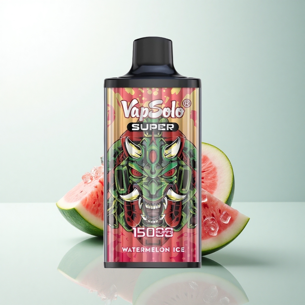 Vapsolo Super 15000 Puffs Glace à la Pastèque Type-C 850mAh