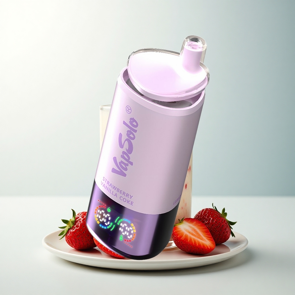 Vapsolo Triple 30000 Puffs Coca-Cola Fraise Vanille Triple 40ml Type-C