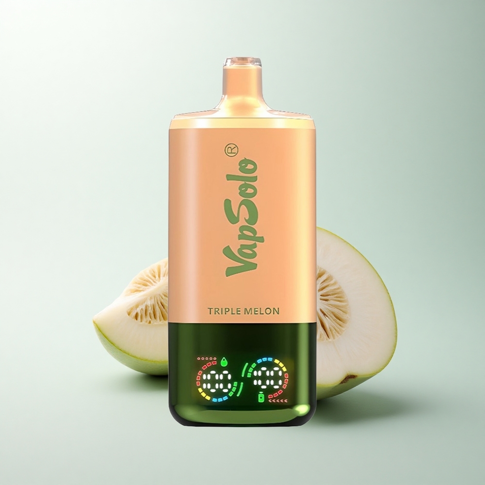 Vapsolo Triple 30000 Puffs Triple Melon Type-C 40ml 20mg