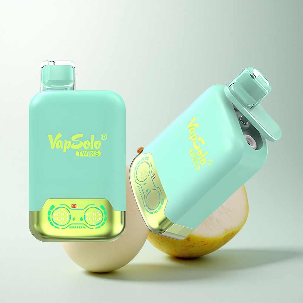 Vapsolo Twins 20000 Puffs Triple Melon & Ananas Coco 40ml 2 Réservoirs Type-C