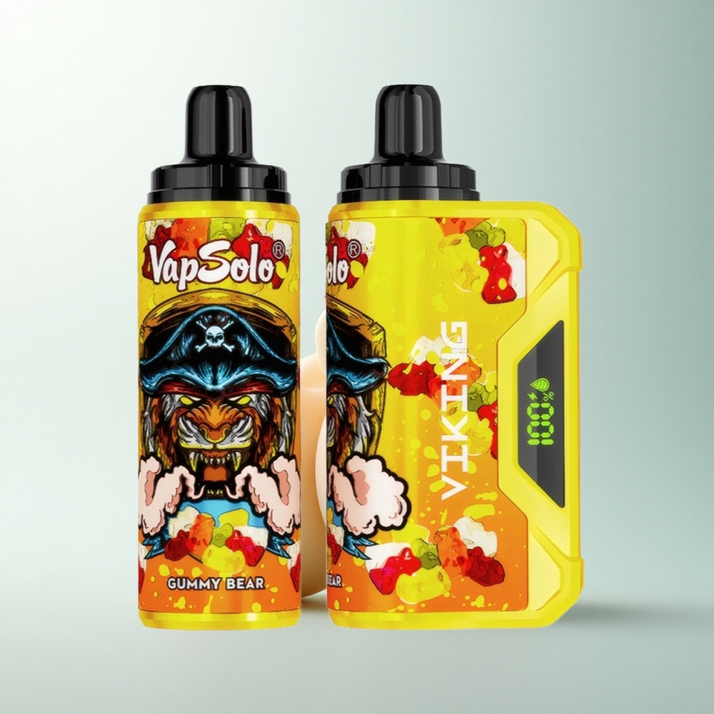 VapSolo VIKING 12000 Puffs Nounours Gélifié Électrique 22ml Type-C