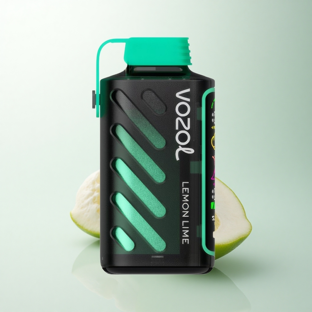 VOZOL Gear Power 20000 Puffs Citron Vert Double Mesh Écran Plein