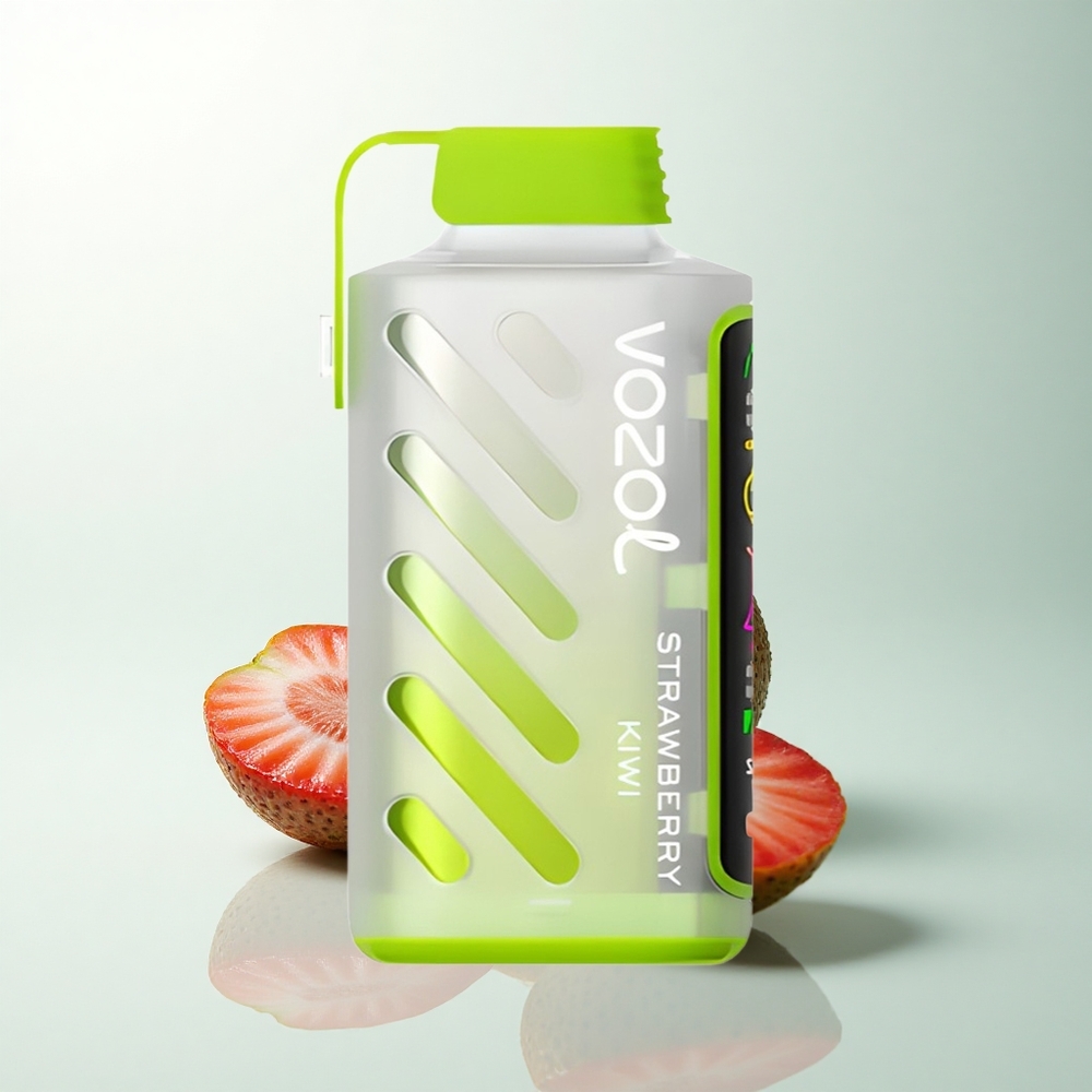 VOZOL Gear Power 20000 Puffs Fraise Kiwi Dual Mesh Écran Plein 20mL