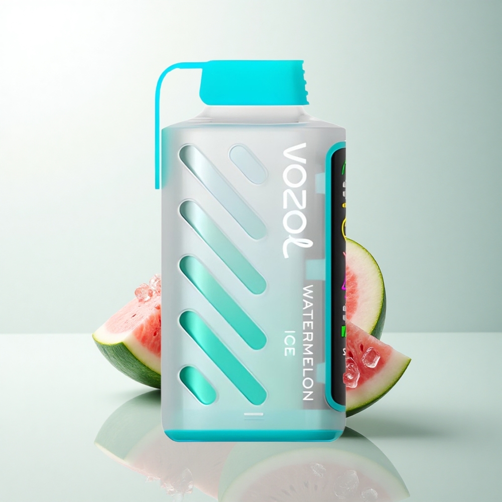 VOZOL Gear Power 20000 Puffs Glace à la Pastèque Dual Mesh Écran Plein