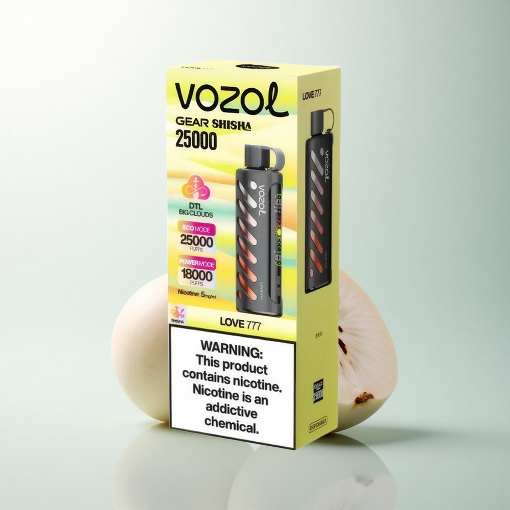 VOZOL Gear Shisha 25000 Puffs Amour 777 Double Mesh 1000mAh 5mg