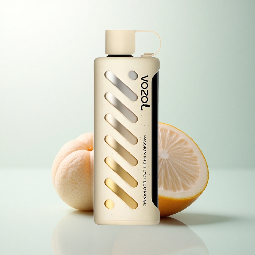 VOZOL Gear Shisha 25000 Puffs Fruit de la Passion Litchi Orange Dual Mesh 1000mAh