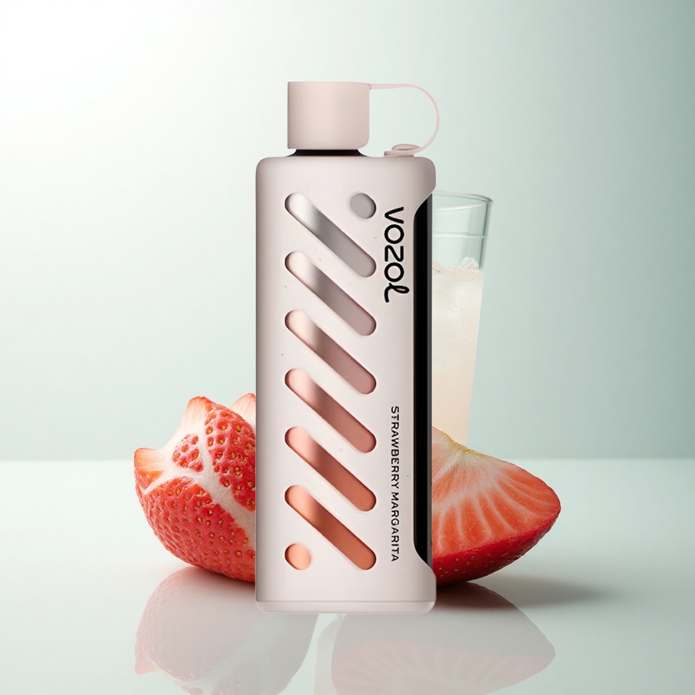 VOZOL Gear Shisha 25000 Puffs Margarita à la Fraise Double Mesh 5mg