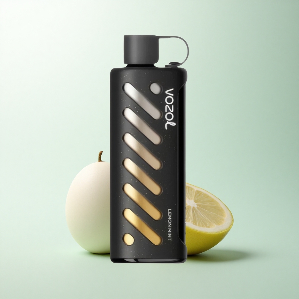 VOZOL Gear Shisha 25000 Puffs Menthe Citronnée Dual Mesh Tech 1000mAh