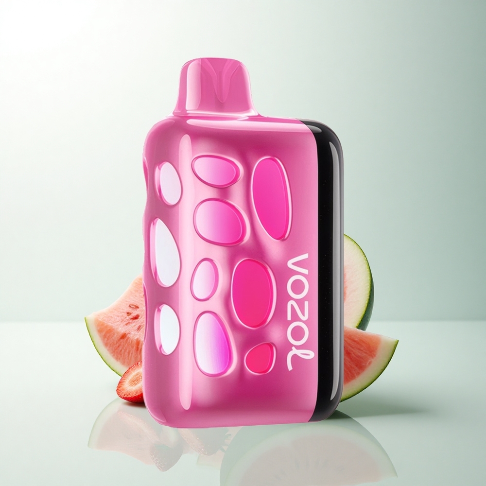 VOZOL RAVE 40000 Puffs Fraise Pastèque Éclat Vibrant Charge Rapide