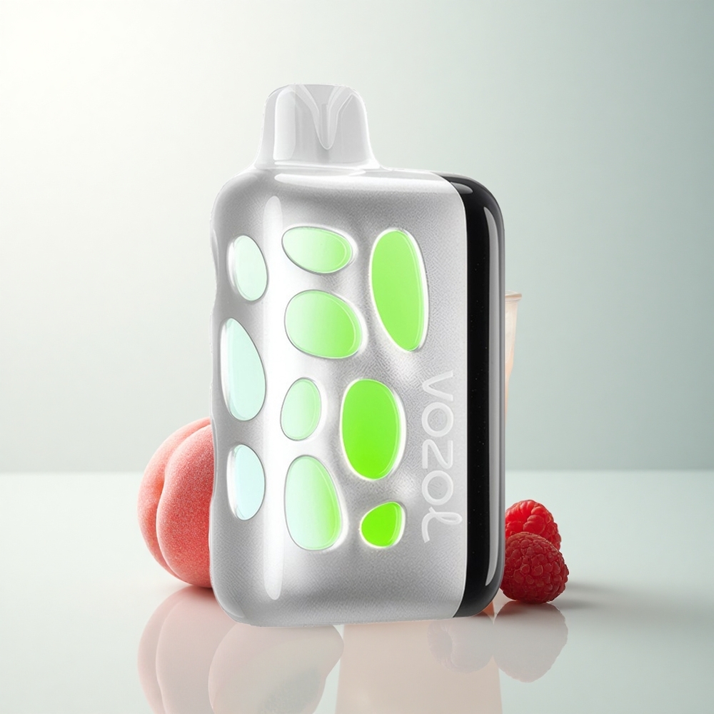 VOZOL RAVE 40000 Puffs Limonade Pêche Framboise Éclat Vibrant Charge Rapide