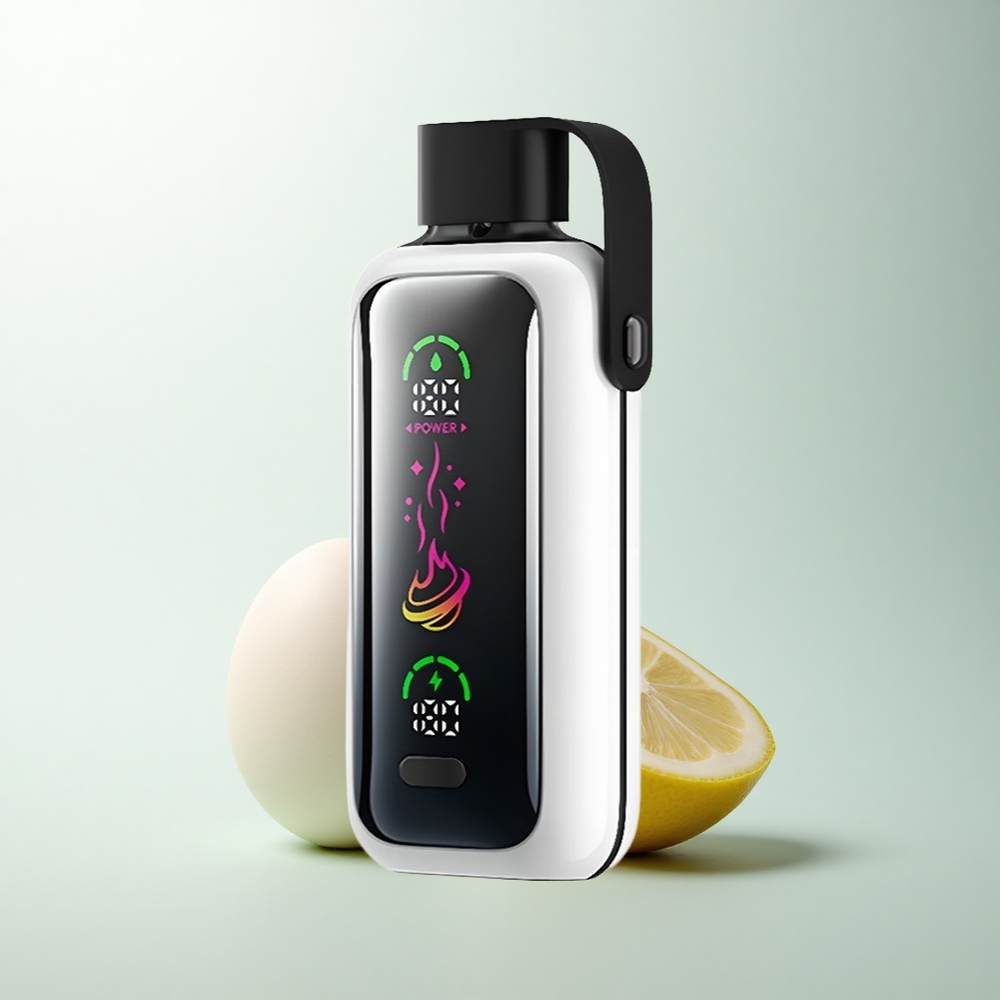 VOZOL Star 20000 Puffs Parfum Citron Écran Miroir HD Double Mesh