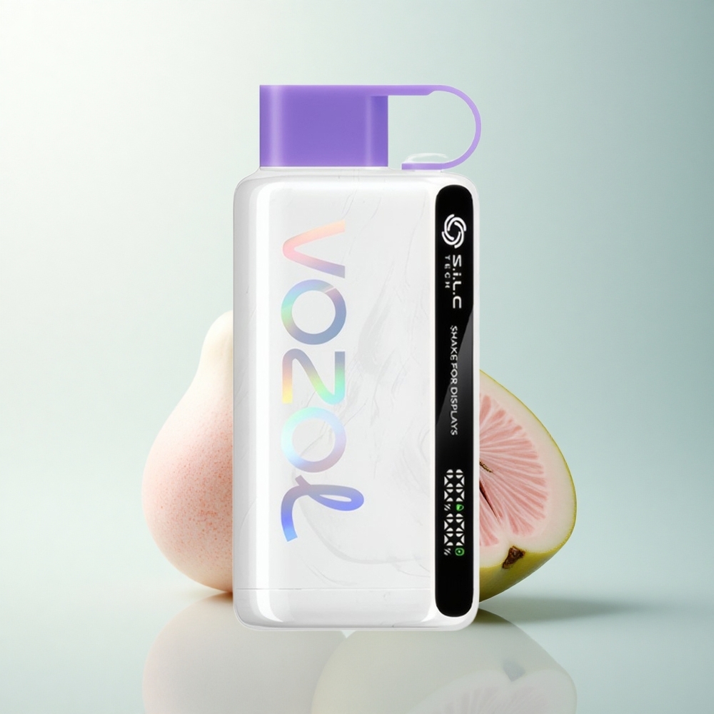 VOZOL STAR 9000/12000 Puffs Bonbon Arc-en-Ciel avec Affichage Secouable et Charge Rapide