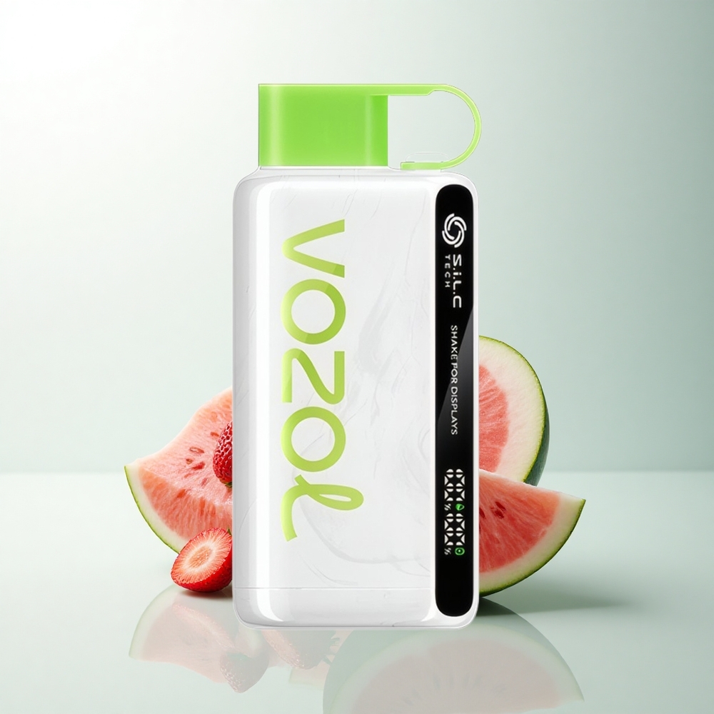 VOZOL STAR 9000/12000 Puffs Fraise Pastèque Recyclé avec Charge Rapide