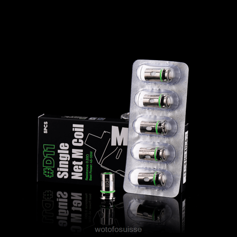 Wotofo MANIK bobine de cosse d14 a1 conique nexmesh 5pcs | Wotofo Jetable XH2PT40