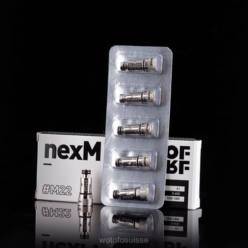 Wotofo NEXMINI bobine de cosse bobine parallèle m21 5 pièces | Wotofo Vapes Review XH2PT36