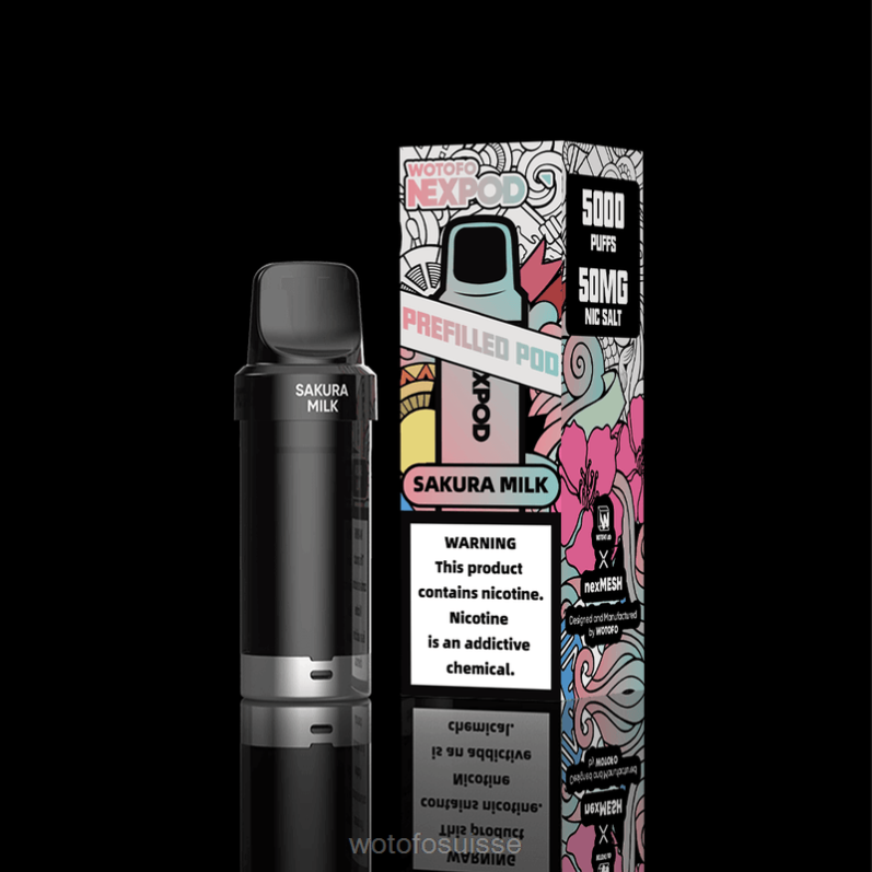 Wotofo NEXPOD nacelle de remplacement baies mélangées 20 mg | Vape Jetable Wotofo XH2PT85